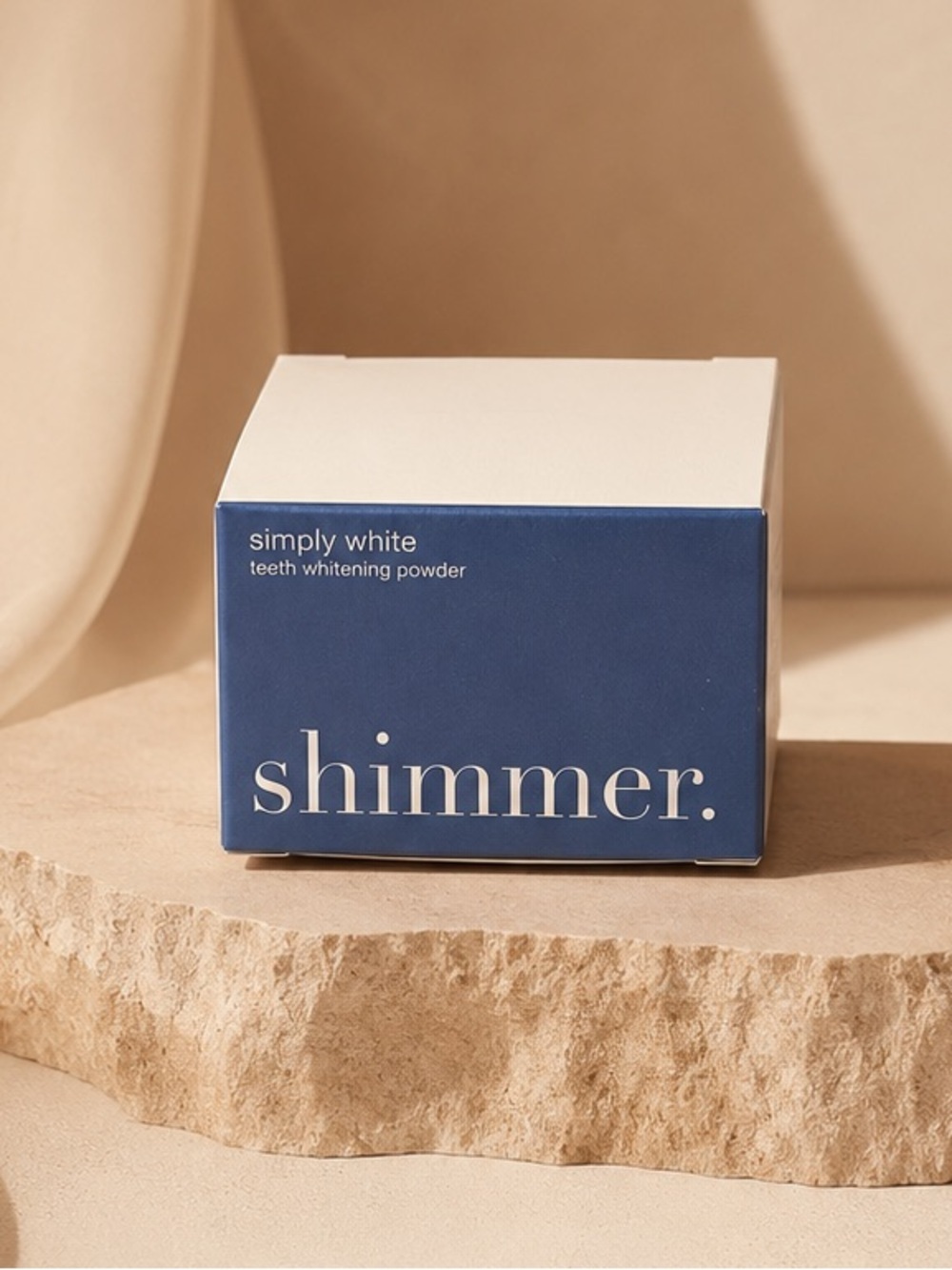 Shimmer Simply White Teeth Whitening Powder | Natural Whitening Powder